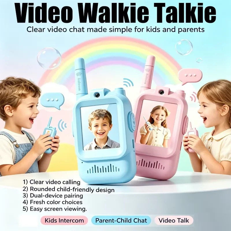 Kids Outdoor Lounge Set - YENİ Çocuklar için Video Telsizleri 2'li