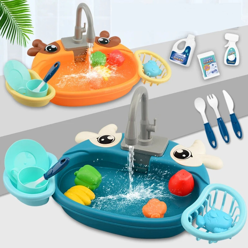 Elektrikli Dolaşan Suyu, Bulaş - Kids Outdoor Mud Kitchen Accessories incelemesi ve fiyatı